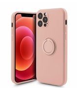 Etui FINGER RING do Apple iPhone 12 PRO MAX różowy