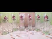 Kufle Szklanki Dojlidy 0,3 l 6 szt. Huta Krosno