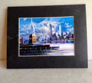 Nowy Jork dwie reprodukcje 25.5 x 20 cm. Gruby karton.