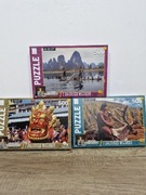 Puzzle 3 x 500 elementów Z Dalekiego Wschodu 48x34cm