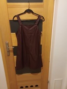 Skórzana sukienka new look