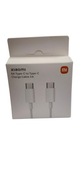Xiaomi kabel ładujący typu USB C do USB C # 6A 1m # pudełko # kolor biały 
