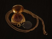 Zegarki kieszonkowe ZARIA 21 Jewels – pozłacane, sprawne