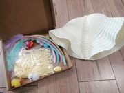 Kapelusz akcesoria robótki ręczne jajka zajączki kurczaczki Wielkanocne DIY
