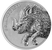Srebrna moneta Germania Beasts: Gullinbursti 1 oz Silver BU 2025 r.