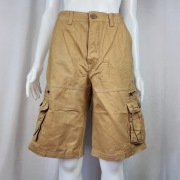 Spodenki cargo beżowe Classic r.32 nowe z metką bawełna