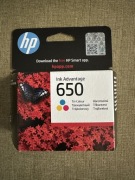 Tusz HP 650 kolor oryginał nowy