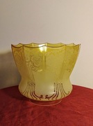 Stary klosz tulipan do lampy naftowej-baza 10 cm- unikat