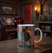 World of warcraft gra Ork fantasy Blizzard prezent dla gracza geeka kubek