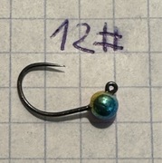 Główka wolframowa Dżejsiok 0.3G hak 12 rainbow