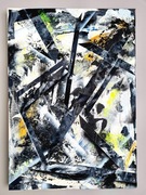 Abstrakcja "Phantmagos" 50x70cm Paliga.Art
