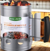 Kompaktowy Rozrusznik Węgla Drzewnego BEAU JARDIN - Rozpalanie Grilla!