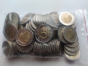 Woreczek monet 5 zł z 2020 rok - 50 sztuk monet 5 złotych