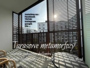 Stolarska zabudowa balkonu Pergola