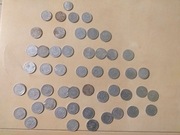 Grosze Monety Obiegowe Nominały 1gr,5gr,10 gr,20 gr,50 gr 256 monet