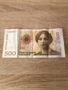 500 kroner norges bank 1999 norwegia korony norweskie