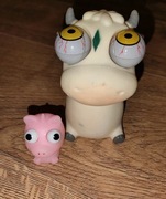 Miękkie figurki którym wychodzą oczy po ściśnięciu dwie sztuki