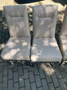 Krzesła,solidne,piękne,bardzo wygodne,skóra naturalna,4 szt 