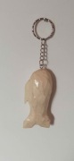 Brelok ryba ręcznie rzeźbiony w drewnie handmade
