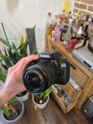 Canon EOS 4000D | stan jak nowy | 18–55 + etui + filtr UV + pełen zestaw