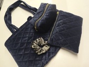 Torba shoperka 50x34, kosmetyczki , scrunchi