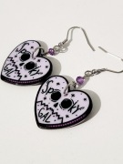 Kolczyki spooky goth lolita kpop japan style 