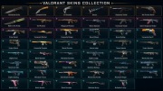 KONTO VALORANT SKINY 20 LVL | XENOHUNTER | 47 SKINÓW | EUROPA