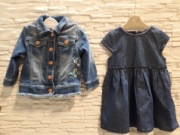 Kurtka Jeans sukienka Next