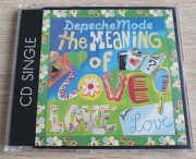Depeche Mode - The Meaning Of Love MCD wydanie Francja