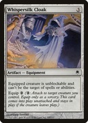 Whispersilk Cloak Darksteel near mint mtg magic commander