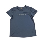 Craft Koszulka Techniczna Sportowa Biegowa Siateczkowa Granatowa S BDB