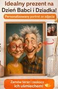Obraz idealny prezent na Dzień Babci i Dziadka i nie tylko!