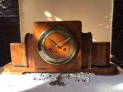 Zegar JUNGHANS 1940 art deco Bauhaus okazały W278a rarytas loft