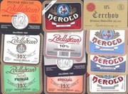 Czechy etykiety piwne