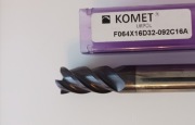 NOWY frez palcowy węglik Komet fi 16.00 mm- 4 piórowy 