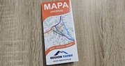 Mapa Zakopanego. Region Tatry