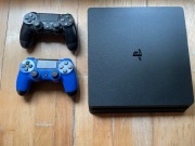 KONSOLA PLAYSTATION 4 PS4 SLIM + 2 x PAD PS4 500GB