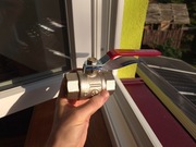 NOWY zawór kurek kulowy nakrętno-nakrętny z dźwignią DN32 (1 1/4") KFA