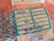 Kondensator 1000pF 63V- Unitra Miflex KSF-020 Kpl-10szt