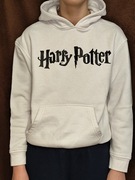 Bluza z kapturem Harry Potter Hogwart Biała rozmiar 12-14 lat