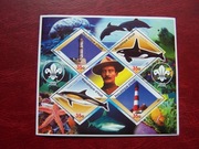 Haiti 2005 MNH Fauna Ssaki Morskie Walenie Latarnie