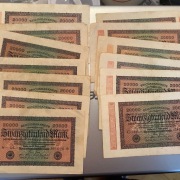 Banknoty Rzesza Niemiecka 1923 - 20000 Marek 