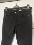 Czarne rurki H&M denim roz 31/32 L 