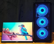 Komputer do gier Intel i7 4x 3,4GHz 8GB 256GB SSD 500GB HDD GTX 1060 6GB