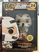 FUNKO PIN - STORM SHADOW - 24 - GI JOE - G.I. JOE - GLOW IN THE DARK