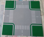 LEGO 611p01 skrzyżowanie Płyta drogowa 6323