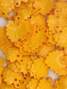 LEGO 50 szt rośliny liście pomarańczowe - elementy mix 