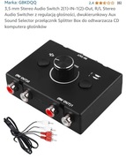 Stereo audio switch