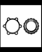 Reduktory Aluminium Centerlock do tarcze hamulcowe MUZIQ Black czarne 