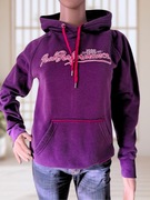 Fioletowa bluza damska z kapturem, PeakPerformance, r. M